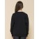 Sweatshirt for girls, height 140 cm, black color