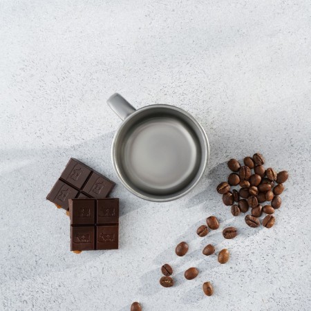 Magic mug of "Mayly", 170 ml, d = 7 cm, chrome color-5