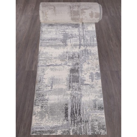 ARDA Mardan Carpet, size 80x2500 cm, color Coken D.Grey/K.Grey