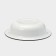 Enameled bowl, 4 l, d = 32 cm, without decolleys, induction, white color