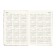 Dated 2025 DATA A5 168 sheets, DEVENTE. Expert, integral cover to leatherette, pocket, perforation, liesse, cream block 70 g/m2, gray