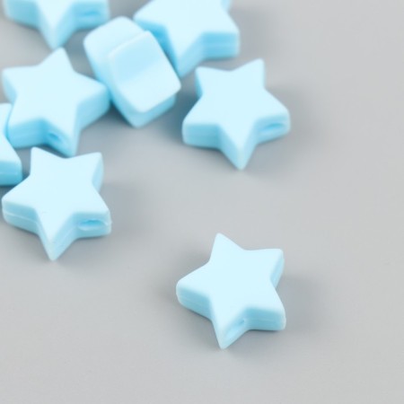 Busina Silicon "Asterisk" turquoise d = 1.4 cm