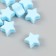 Busina Silicon "Asterisk" turquoise d = 1.4 cm