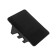 Anti -slip rug 12 × 9 cm, with a double stand, phone number, black