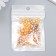 Decor for creativity plastic "Balls. Autumn shades" d = 3-8 mm, set 10 grams