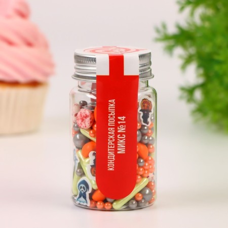 Confectionery Sprinking "Mix No. 14", 50 g-1