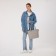 Bag Women's Tout with zipper, gray color