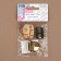 Bag staple, 3.3 × 3 cm, gold color