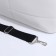 Female bag Textura, chover, large size, white color