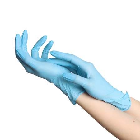 ZKS gloves nitrilum intro duplex blue 3 g size m 100 100 pairs/un
