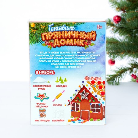 Set for cooking "Preparing a gingerbread house"-5