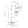 Soul system Wasserkraft A185.254.155.wm, tropical shower, shower, white