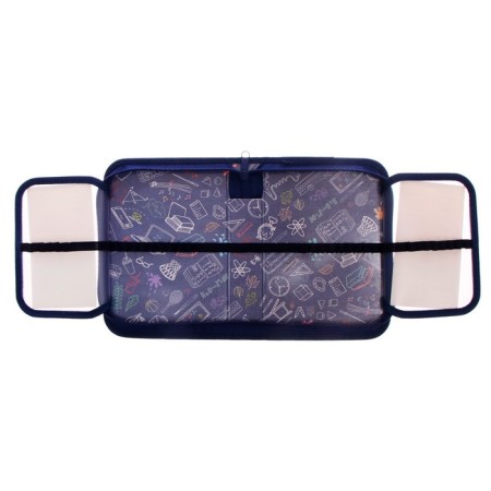 Penal 1 section, 140 x 200 x 40 mm, 2 folding strips, fabric, PCT 09-20-1 "Moto Neon"-3