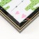 Photo frame plastic 13x18 cm "Black marble with a gold frame" 15x20 cm