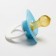 Latex-Latex “Luchik” nipple with a ring, from 0 months., Mix color