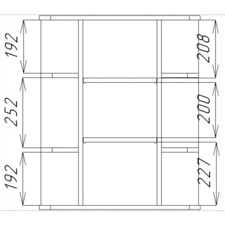 Bathroom mirror "Standard 60", 12 x 60 x 70 cm-4