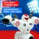 A set of robots on the Battle of Bots, light and sound effects