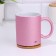 Sublimation mug "How can I know what will happen tomorrow", pink glitter