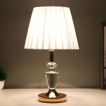 Lesia table lamp E14 40W gold 22x22x40 cm-1