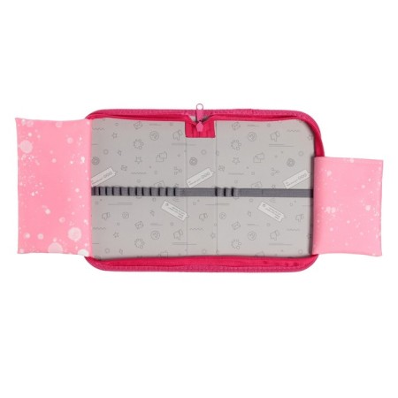 Penal 1 section 140 x 210 x 40 mm, folding pocket and cosmetic bag, fabric, calligrata topontent "Poins"-4
