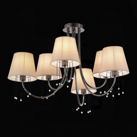 Ceiling EVOLUCE lamp. Sle1118-802-06. Alluria. 6x40 watts, E14, 70x70x43 cm, Black Cherrem-3