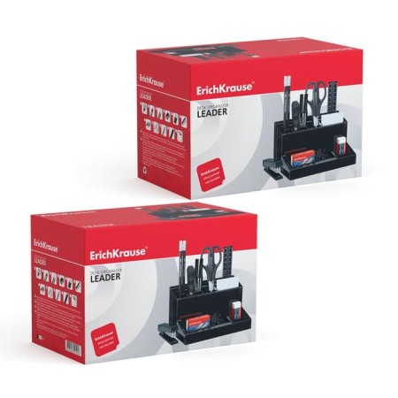 Set of desktop Erichkrause "Leader", 13 items, black-4