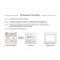 DK3050-WH built-in lamp ODDER, IP20, 1W, LED 3000K, White, plastic