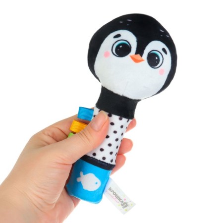 Toy - Penguin squeak with a rattle