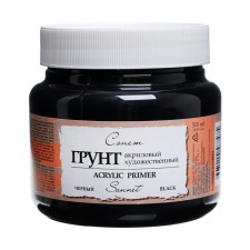 Black artistic acrylic soil, 780 g (500 ml), ZHK 