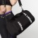 Sports bag Sport with zipper, black color