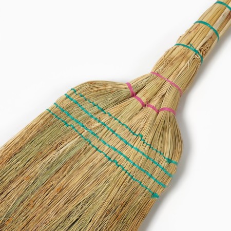 Uzbek Venik from Sorgho 5-Carious 4x-Raming, handmade, 90-95 cm-1