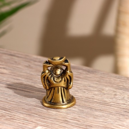 Souvenir "Hotay, hands up" Brass 4.5 cm-3