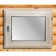 Window, 40 × 50cm, single -chamber double -glazed window, linden