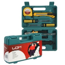 A set of tools in the Case Lom New Year, in gift packaging, 7 items
