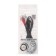 Audio Cabexpert CCA-458, Jack 3.5 mm (M) -2xrca (M), 1.5 m, black