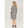 Female dress, size 68, gray color