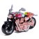 Metallic motorcycle "Chopper", color mix