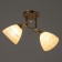 Barbara chandelier 2he27 40W gold 45x26x27 cm Bayerlux