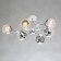 Vita chandelier, size 82x26x82 cm, 360W 6xe27 IP 20