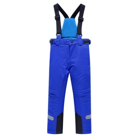 Ski pants for girls, height 110 cm, blue color