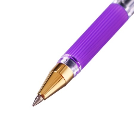 Balloon handle Munhwa MC Gold, node 0.5 mm, violet ink, barcode on the handle-9