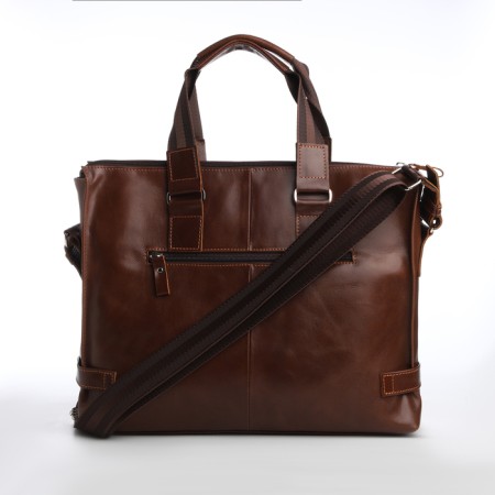 Business business, XL Zolo, lightning department, external pocket, brown color-3