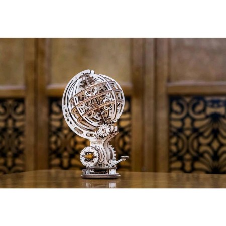 Wooden designer 3D "Kinetic Globe"-9