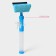 Workshop with a spray and a water supply of the share, a microfiber nozzle, 42 × 14 × 5 cm, blue color