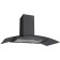 Hood MBS RUTA 190 Black, fireplace, 600 m3/h, 3 speeds, 90 cm, black