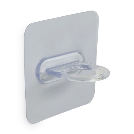 Holder with an adhesive surface of the tundra, d = 25 mm, 68x68 mm, transparent-21