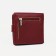 Women's wallet on the button, burgundy color