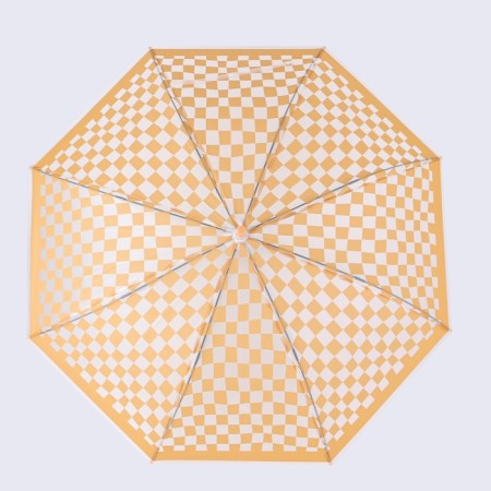 Umbrella - a semiautomatic “cage” cane, 8 knitting needles, r = 47 cm, color mix-5