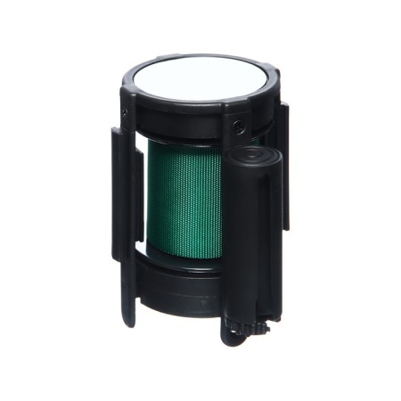 Cassette with an exhaust tape - 280 cm, height - 11 cm, width - 48 mm, green