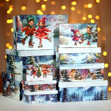 A set of boxes 10 in 1 